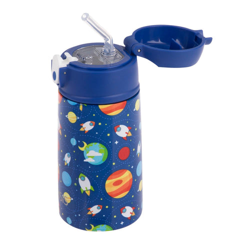 Oasis Kids Water Bottle with Sipper Silicone Straw 400ML